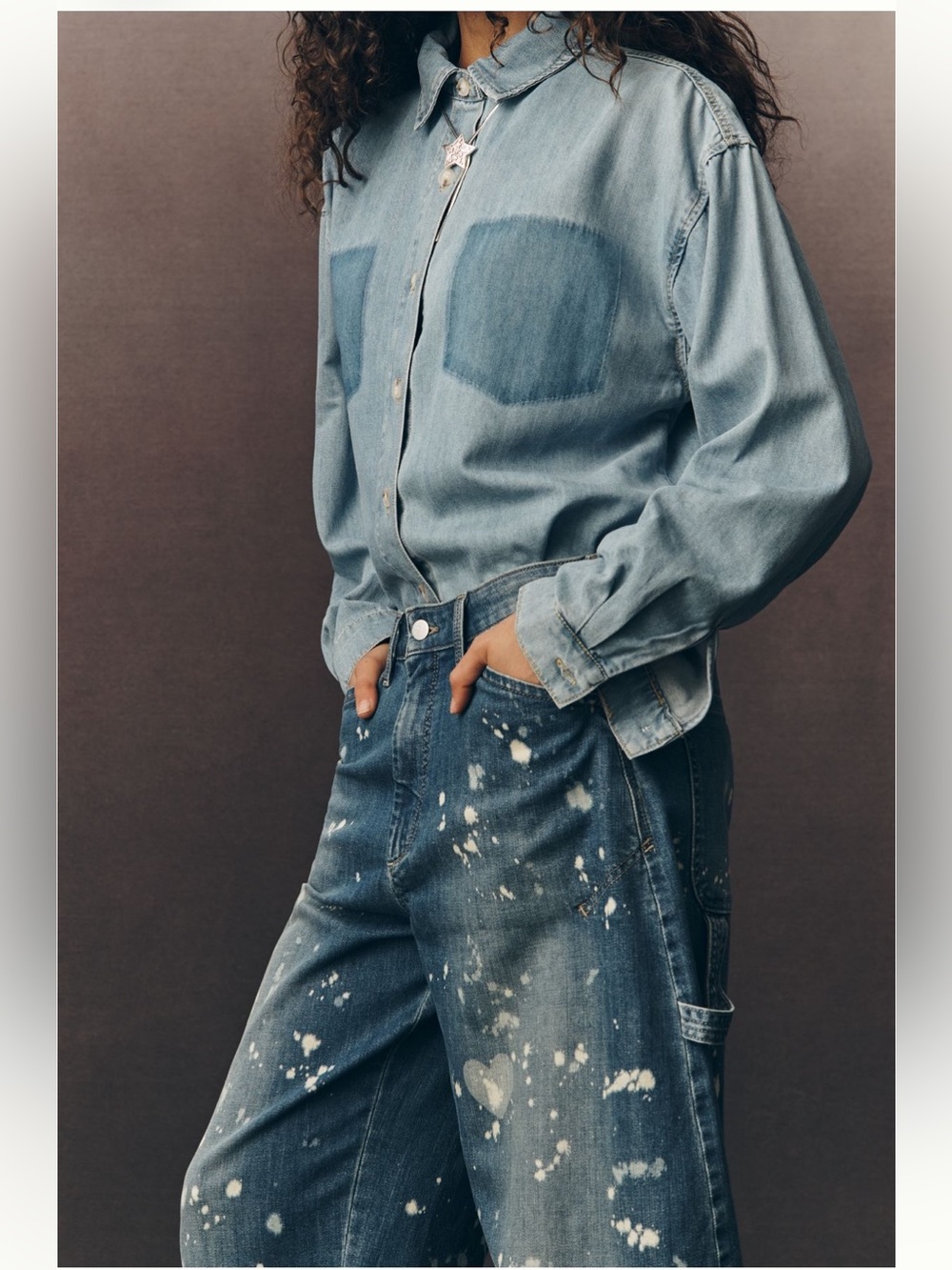 Pilcro Kayden High Rise Carpenter Barrel Jeans - Picture 7 of 12